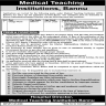 Charge Nurse Required In Medical Teaching Institutions MTI Bannu Jobs 24 April 2020