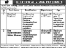 Electrical Staff Required In PECHS Izmir Housing Society Limited Jobs 15 April 2020