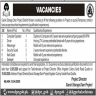 Garuk Storage Dam Project Kharan Govt Of Balochistan Jobs 14 April 2020