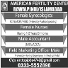 American Fertility Center Islamabad Jobs 10 May 2020