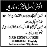 Mass Constructors Rawalpindi Jobs 03 May 2020