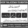 Staff Required In Noor Thalassemia Foundation Jobs 17 May 2020