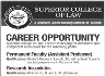 Superior College of Law Jobs 31 May 2020