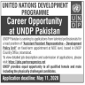 United Nations Development Programme UNDP Jobs 03 May 2020