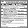 Walk In Interview In GDA Hospital Gwadar Jobs 01 May 2020