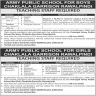 Army Public School APS For Boys Chaklala Garrison Jobs 03 June 2020
