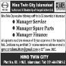 Hino Twin City Islamabad Jobs 16 June 2020