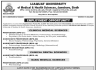 Liaquat University of Medical and Health Sciences Jobs 04 June 2020
