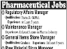 Managing Staff Required In A Pharmaceutical Company Jobs 14 June 2020