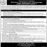 Ministry Of Science And Technology Govt of Pakistan Jobs 25 June 2020