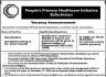 Peoples Primary Healthcare Initiative Balochistan PPHI Jobs 16 June 2020