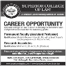 Superior College of Law Jobs 01 June 2020