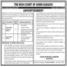 The High Court of Sindh Karachi Jobs 17 June 2020