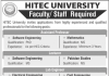 Hitec University Taxila Jobs 23 July 2020