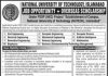 National University of Technology Islamabad Jobs 23 July 2020