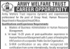 Head Human Resource Department Army Welfare Trust Jobs July 27, 2020