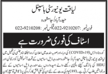 ICU Technician (B-09) Liaquat University Hospital Hyderabad/Jamshoro Jobs 25 July 2020