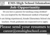 Montessori Teacher EMS High School Jobs July 29, 2020