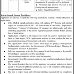 Project Director (BPS-19) Khyber Pakhtunkhwa Oil and Gas Company Limited July 30, 2020