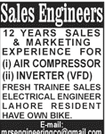 Sales Engineers MRS Engineering Company Jobs 16 July 2020