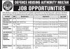 Site Engineer (BPS-12) Defence Housing Authority Multan Jobs July 26, 2020