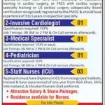 Staff Nurses Faisalabad International Hospital 20 July 2020