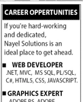 Web Developer Nayel Solutions Jobs 14 July 2020