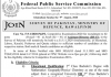 Assistant Director Federal Public Service Commission (FPSC) Jobs August 11, 2020