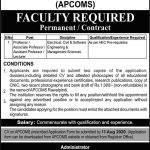 Assistant Professor Army Public School of Management and Sciences Rawalpindi Jobs August 08, 2020