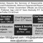 Chief Executive Officer AJL Pakistan Jobs August 24, 2020