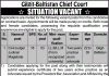 Civil Judge Gilgit Baltistan Chief Court Jobs August 03, 2020