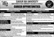 Computer Lab Assistant Sukkur IBA University Jobs August 17, 2020