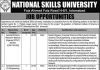 Lab Technician National Skills University Islamabad Jobs August 23, 2020