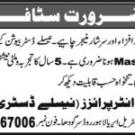 Manager Pak Enterprises (Nestle Distribution) Sargodha Jobs August 27, 2020