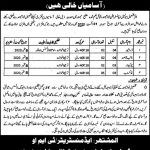 Naib Qasid Office Tehsil Municipal Administration Jobs August 17, 2020