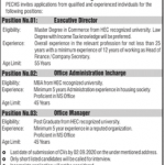 Office Manager Pakistan Employees Cooperative Housing Society Jobs August 19, 2020