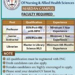 Professor Elizabeth Rani Colleges of Nursing and Allied Health Sciences Jobs August 07, 2020