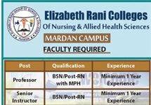 Professor Elizabeth Rani Colleges of Nursing and Allied Health Sciences Jobs August 07, 2020