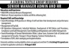 Senior Manager Admin and HR A Leading Textile Group Jobs August 05, 2020