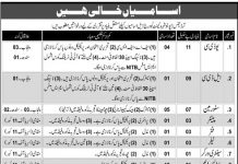 Storeman Ordinance Depot Nowsehra Cantt Jobs August 16, 2020