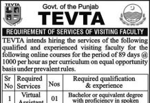 Virtual Assistant Technical Education and Vocational Training Authority Kamalia Job Aug 14, 2020