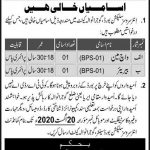 Watchman Inter Services Selection Board Gujranwala Cantt Jobs August 05, 2020