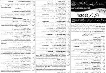 Jobs in AJKPSC Muzaffarabad for Lecturers & Instructors 08 September, 2020