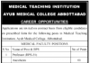 Jobs in Ayub Medical College Abbottabad for Professors 02 September, 2020