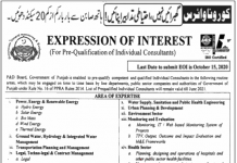 Jobs in Directorate Monitoring & Evaluation P&D Department 29 September, 2020