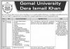 Jobs in Gomal University Dera Ismail Khan for Professors 29 September, 2020