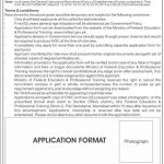 Jobs in Ministry of Federal Education & Professional Training 04 September, 2020