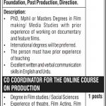 Jobs in National Heritage & Culture Division Islamabad 25 September, 2020