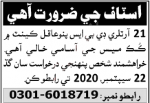 Jobs in Pak Army 21 Artillery Pano Aqil for Mess Cook 16 September, 2020