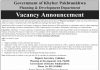 Jobs in Planning & Development Department P&DD KPK 17 September, 2020